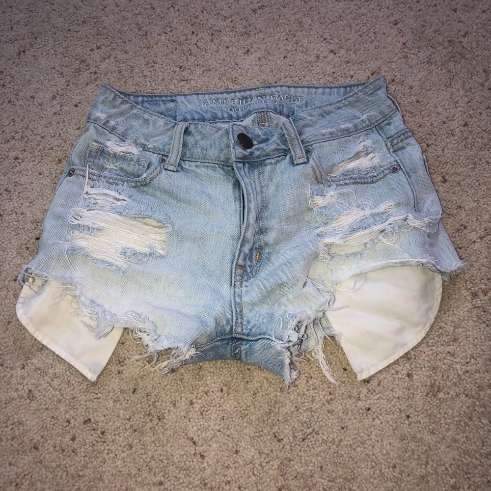 Ripped shorts